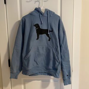 The Black Dog Heavy Weight Sweatshirt- Medium Blue